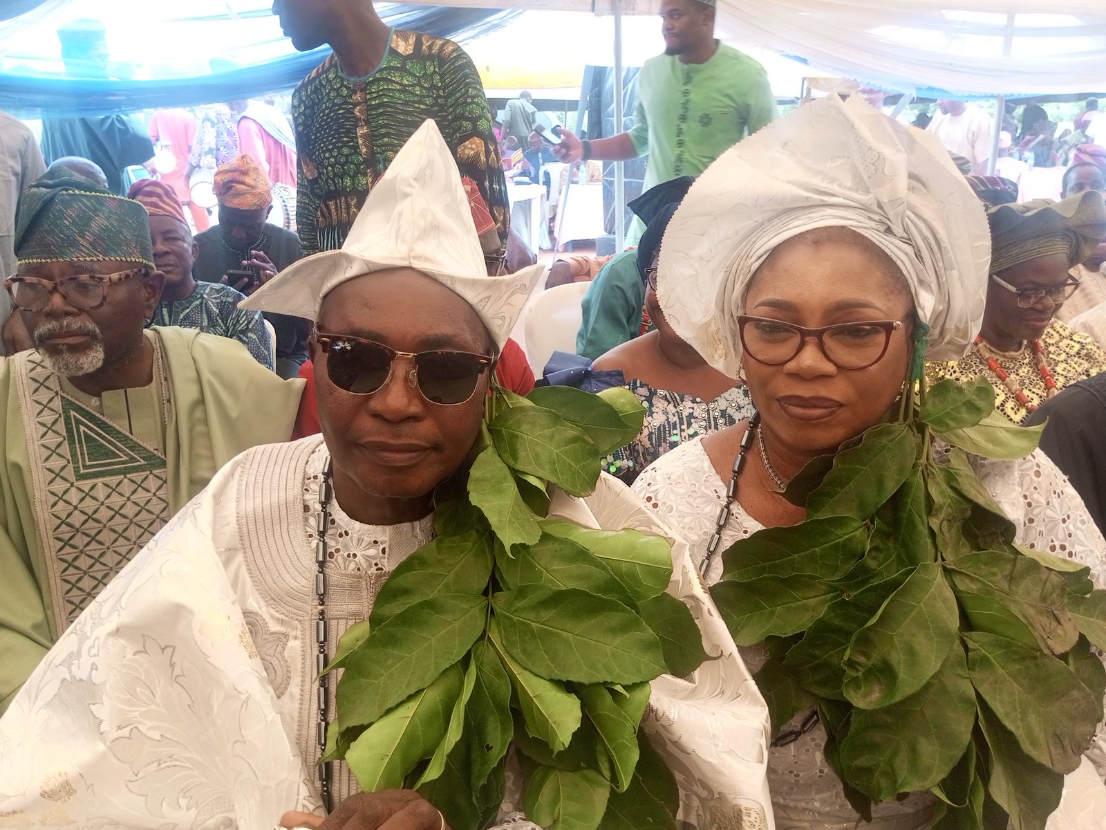 Makinde’s DG protocol Badejo, Wife Bag Chieftaincy Titles in Akinyele Community.
